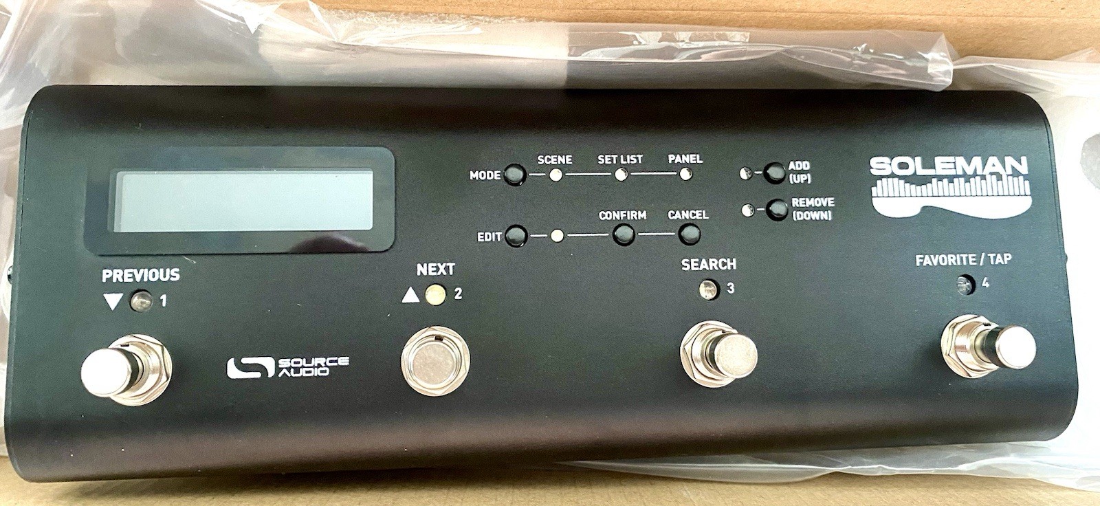 Source Audio SA165 Soleman MIDI Foot Controller Pedal