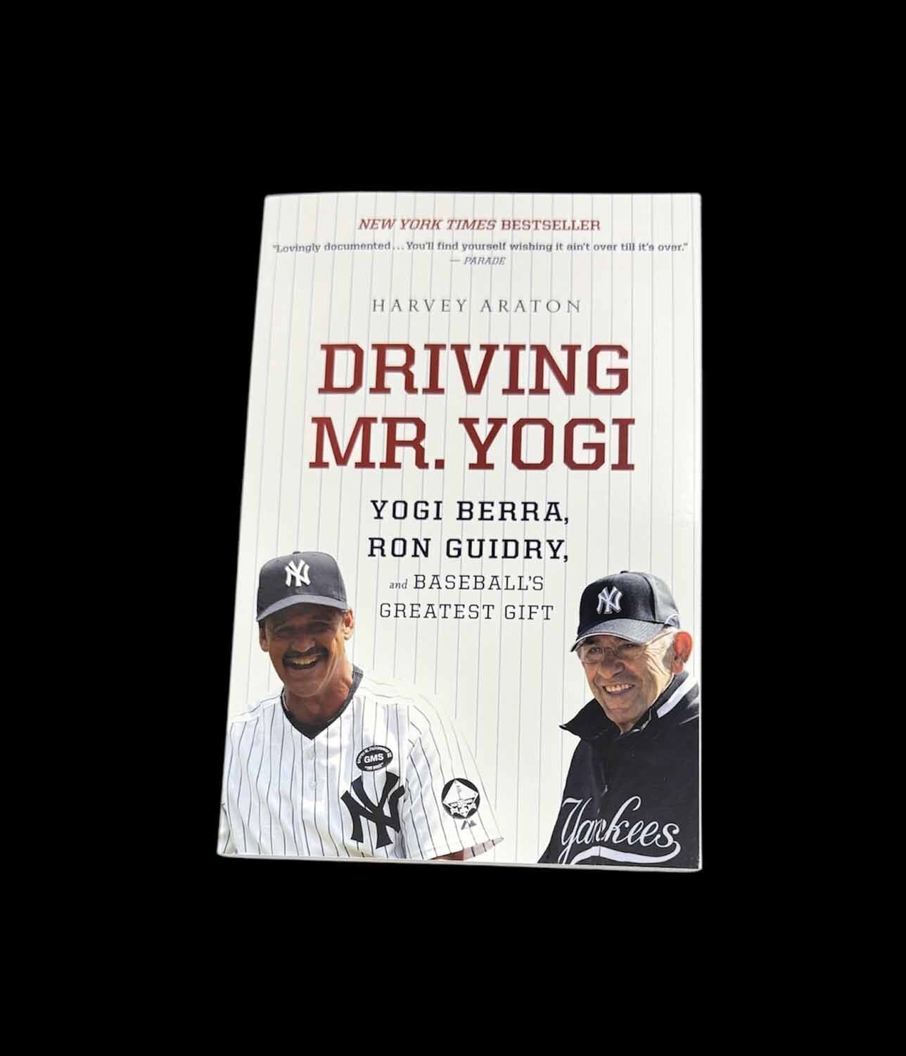 New York Yankees Ron Guidry Driving Mr. Yogi Book COA