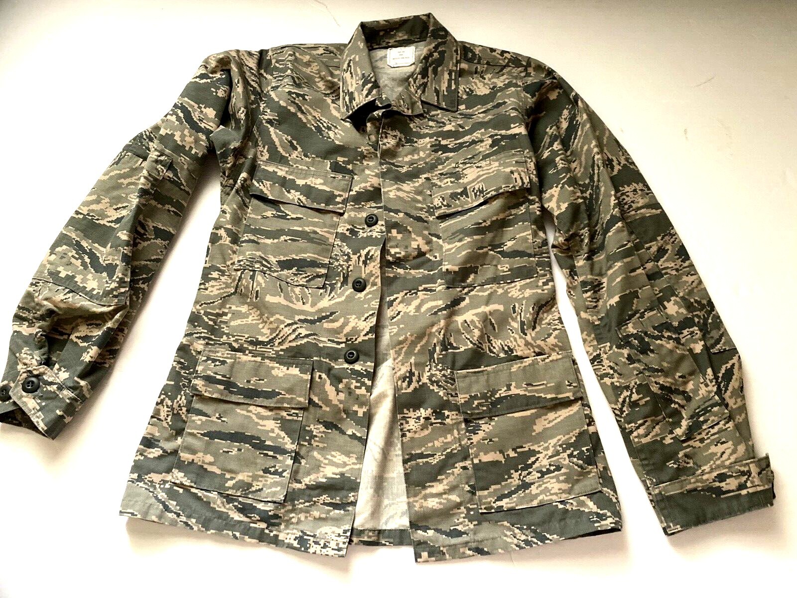 US Air Force Military  Camo Utility Jacket  Size 34L Coat