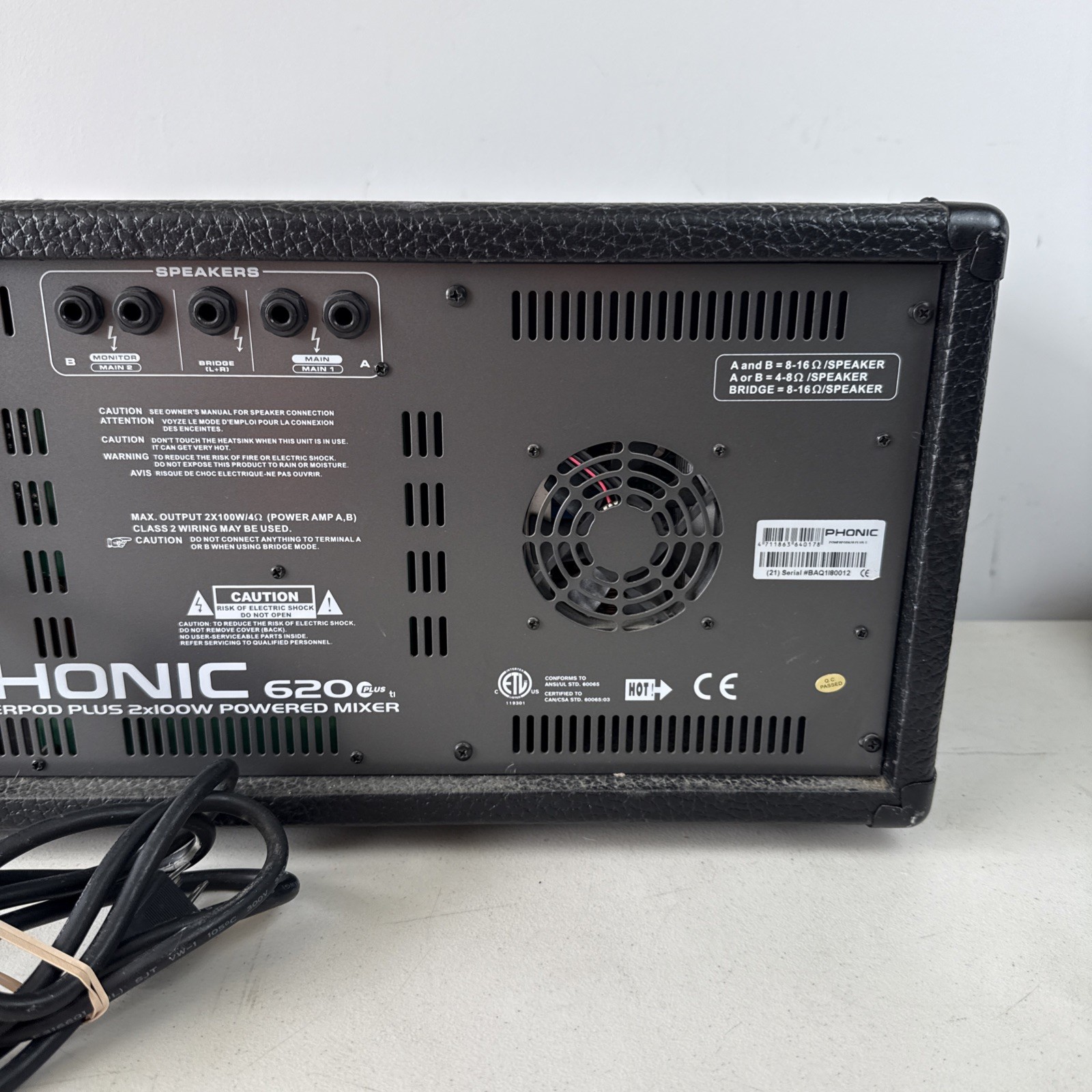 Phonic Power Pod 620 Plus Powered Mixer