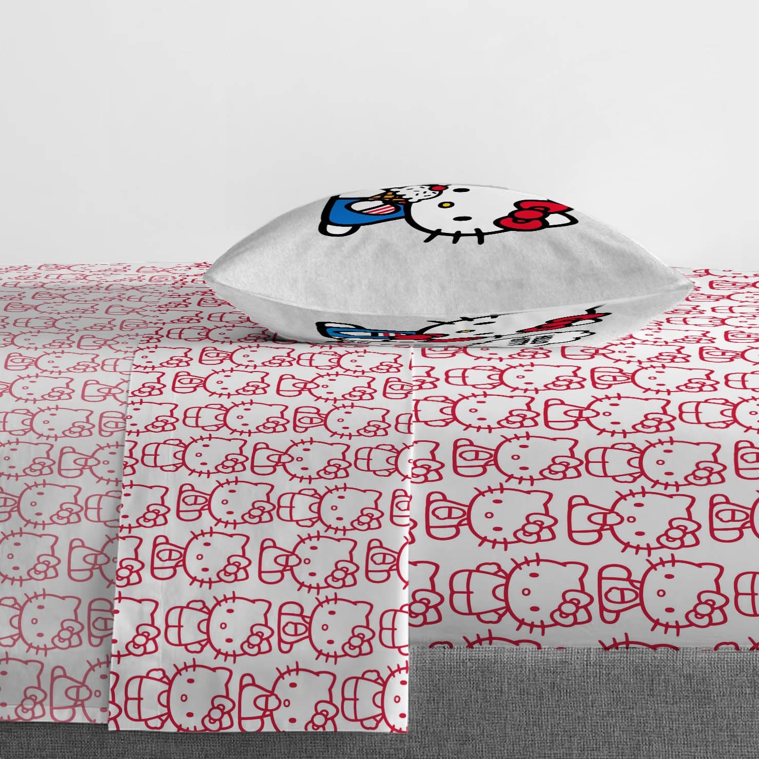 Sheet Set with Fitted, Flat Sheets & Pillow Cover - Ultra-Soft Bedding with P...