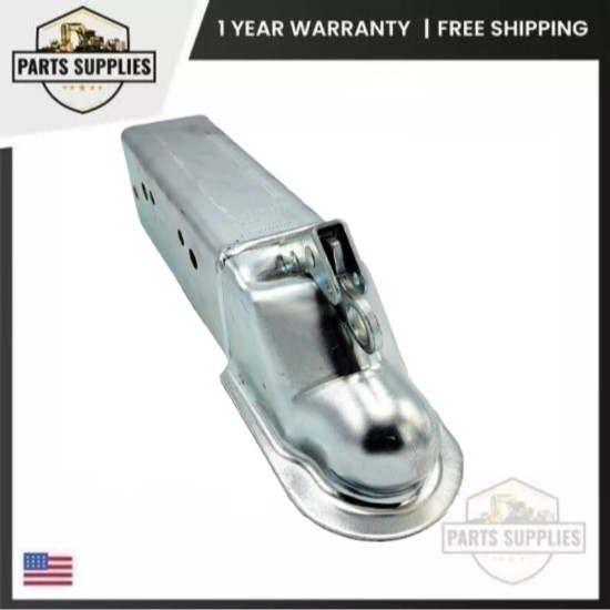 4853100 Titan 2-5/16" Extended Trailer Coupler 21,000 lbs for Boat Cargo Trailer
