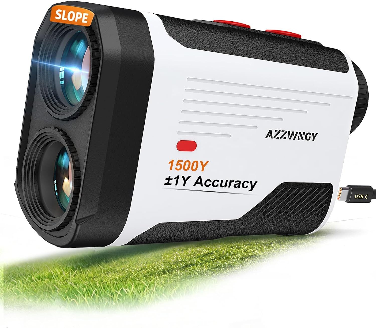 Golf Rangefinder with Slope - 1300/1500 Yards Laser Range Finder for Golf & Hunt