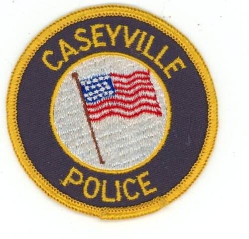 ILLINOIS IL CASEYVILLE POLICE NICE 3" PATCH SHERIFF