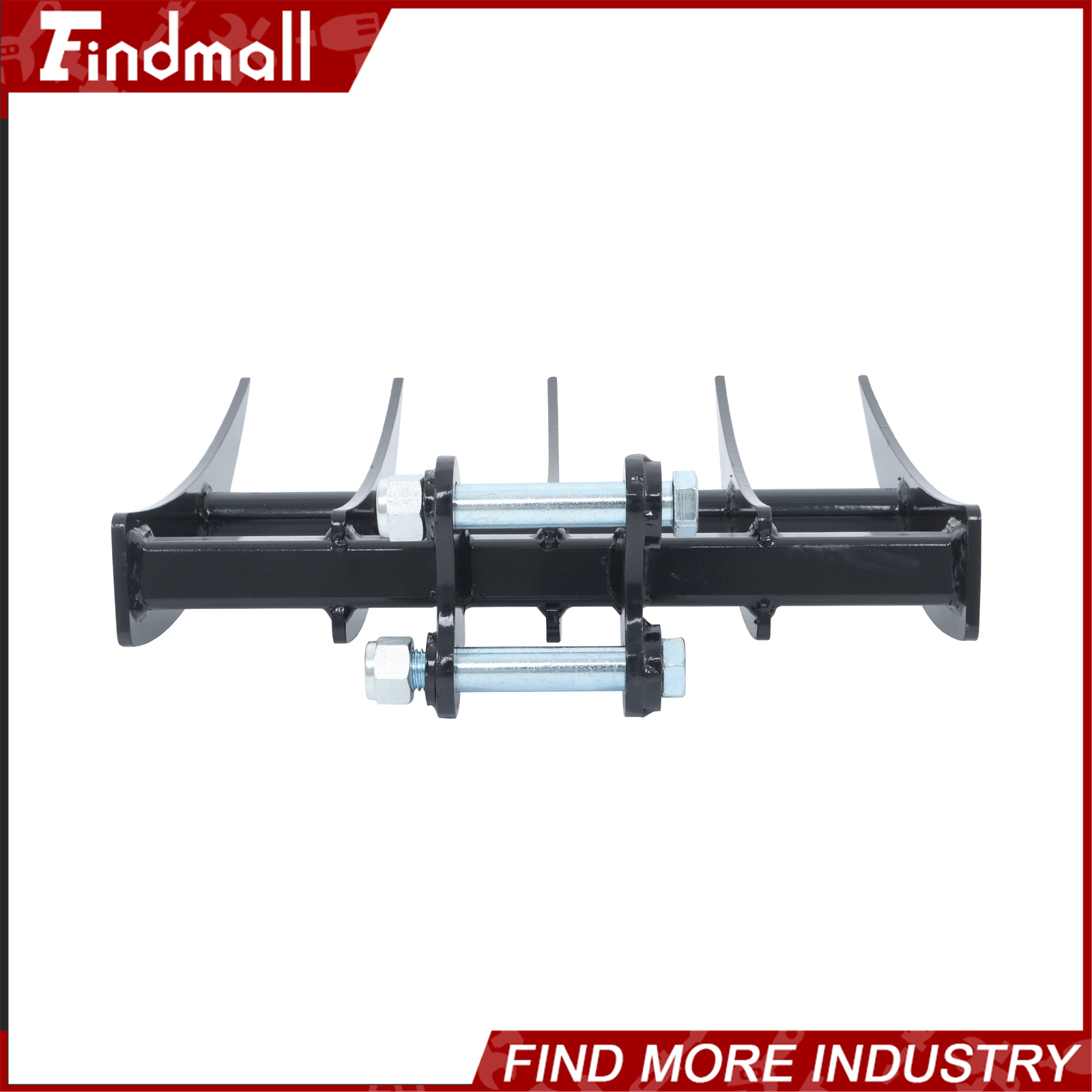 For One Ton to 1.5Ton Mini Excavator Small Digger Rake Attachments