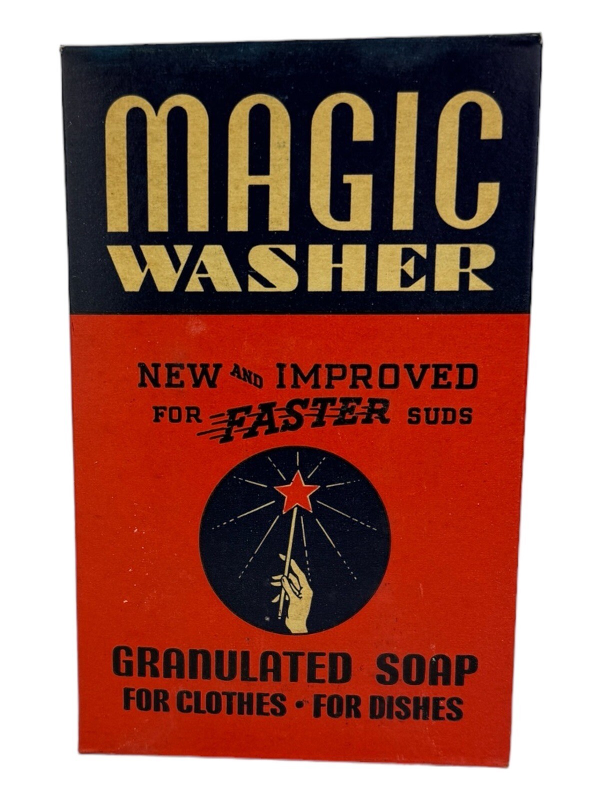 Magic Washer Granulated Soap Half Pound - Vintage 1934 Movie Prop