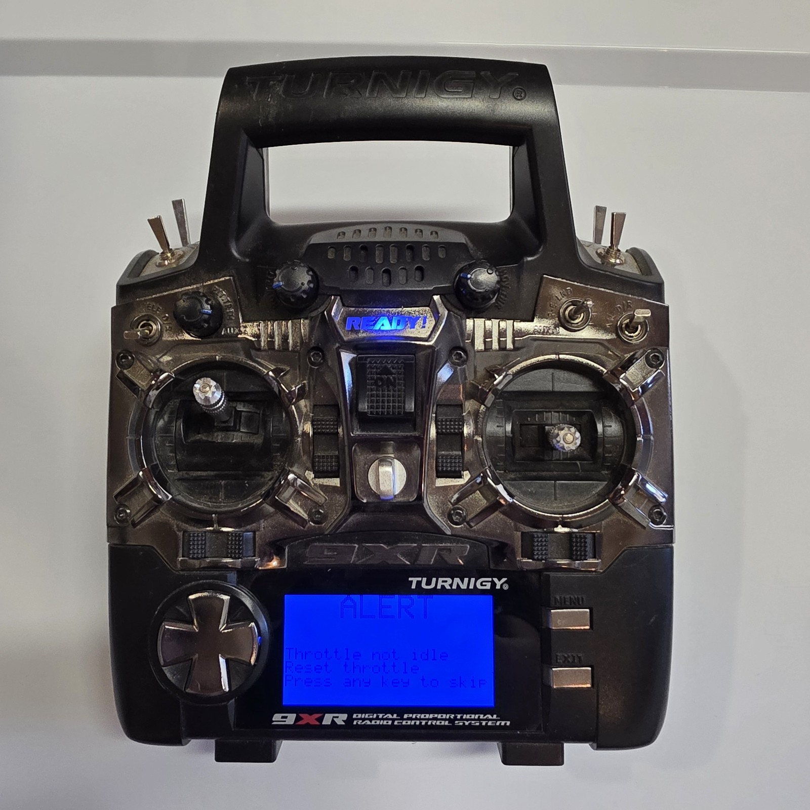 Turnigy 9XR 2.4 gHz Digital Radio Transmitter Remote Control *Flaw