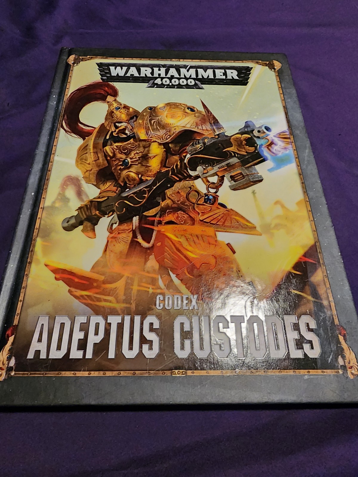 warhammer 40k adeptus custodes Codex