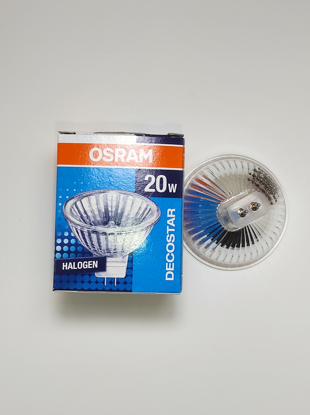 6 Pack OSRAM 20 Watt 12V BAB Flood Bulbs MR16  GU5.3 2-Pin  MADE IN GERMANY