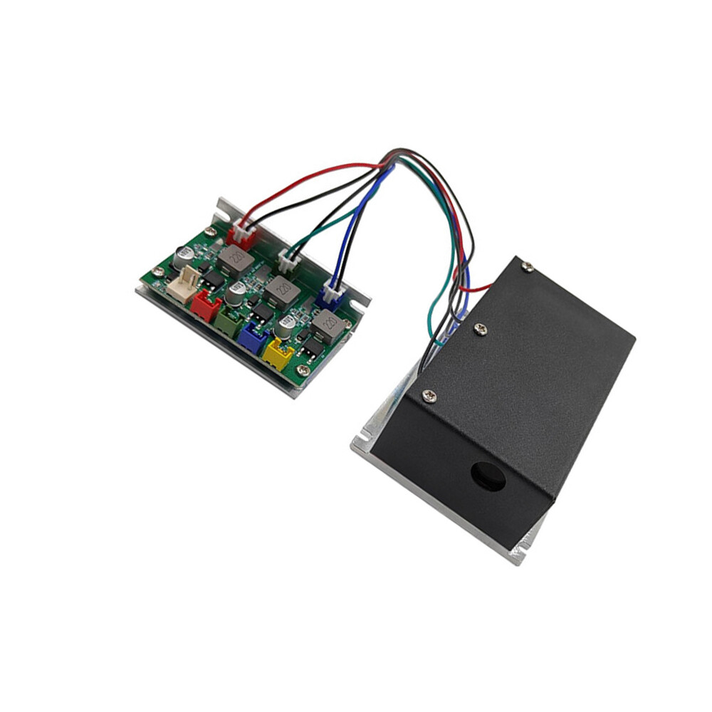 New 450nm 520nm 638nm Full-color Laser Module RGB6W Laser Lens Shaping w/TTL