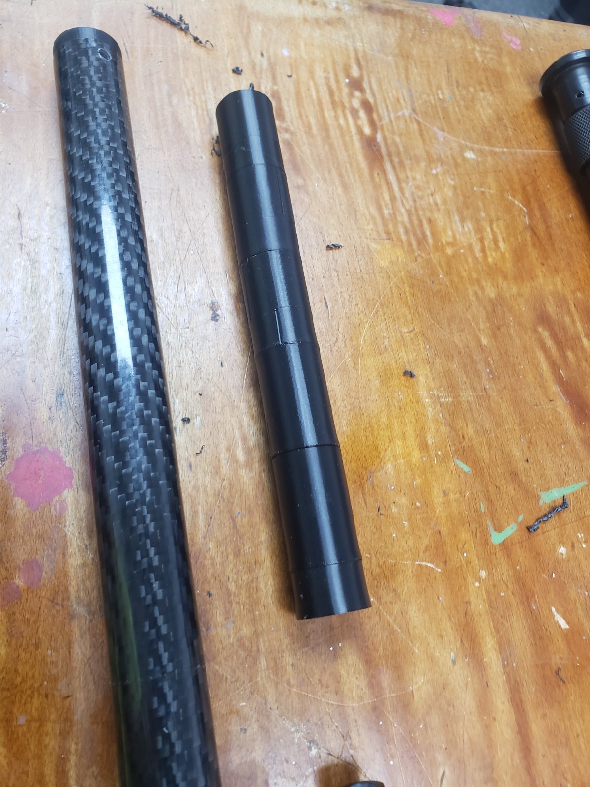Umarex Notos PCP Carbine 78-80 DB Integral air stripper with Carbon fiber shroud
