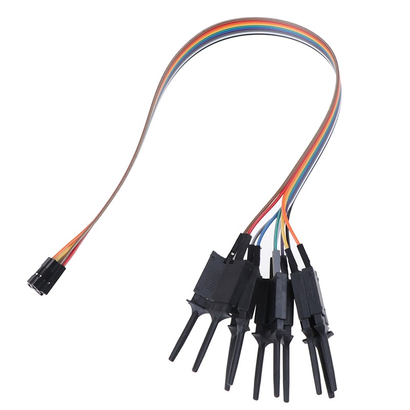 10pcs 300mm Test Hook Clip Logic Analyzer Cable Gripper Probe Test ClB ！XSl AL
