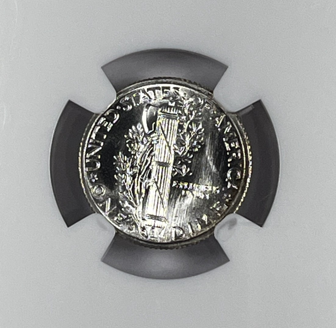 1940-S Mercury Dime : NGC MS65