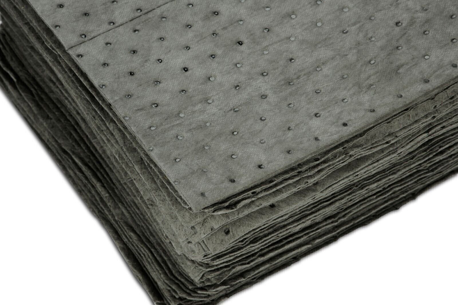 AABACO Universal Absorbent Pads, Heavy Weight Sheets (100CT) 15"X17" Grey