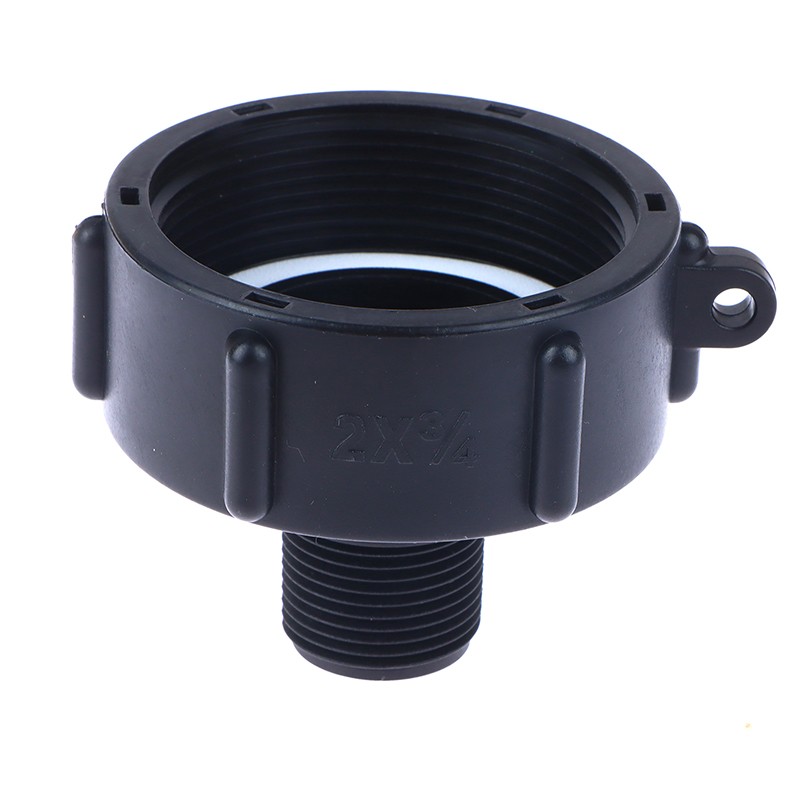 1Pc IBC Water Tank Reducing Adapter Durable S60 to 3/4'' Fine Thread Connector