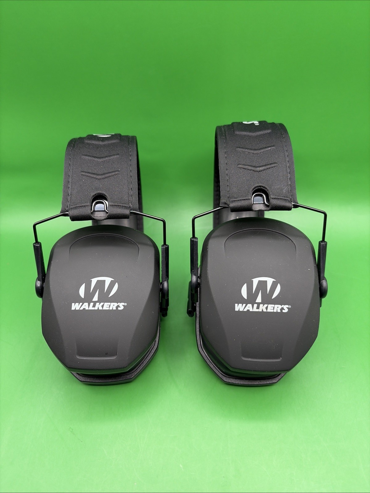 x2 Set Of 2 Walker's Ear Muffs Low Profile Folding Shooting Ear Protection