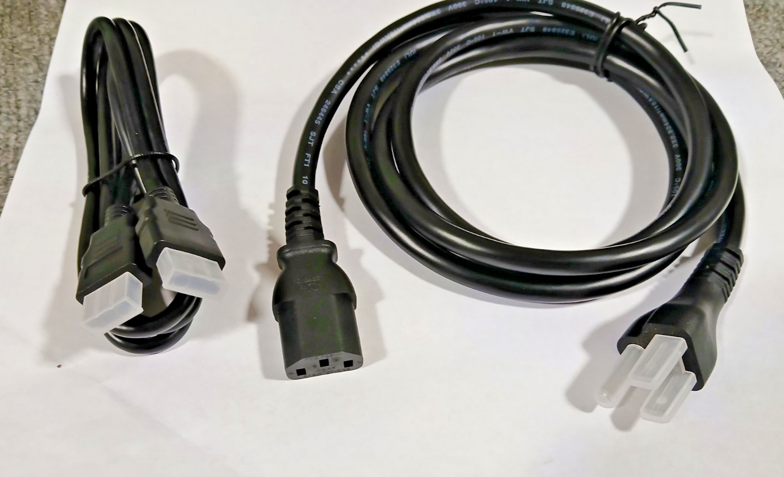 TV Cables HDMI and Power fit older ver Playstation 3 and 4.  Power:3-Prong 3ft