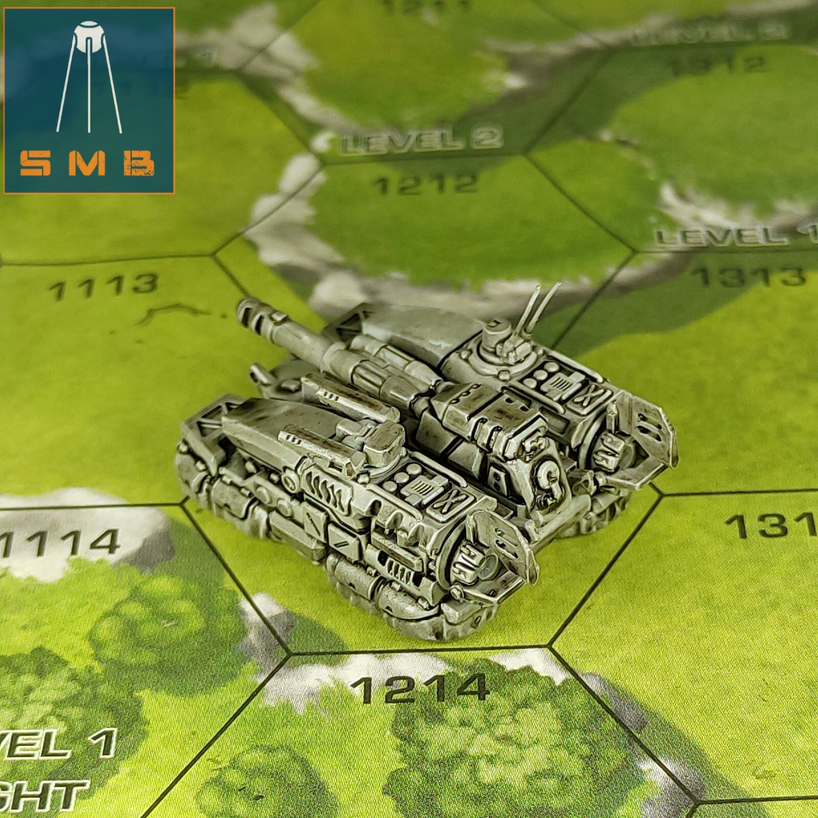 SAM DESTROYER X2 - Alternate Battletech Model - By Sir Mortimer Bombito