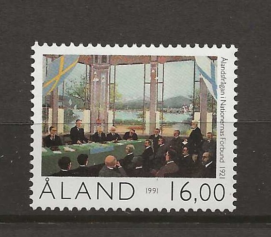 Aland Finland 1991 Ålands autonomy MNH (f53)