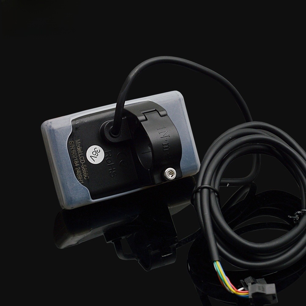 Transparent Silicone Case for S866 LCD Bike Speedometer with Waterproof Design