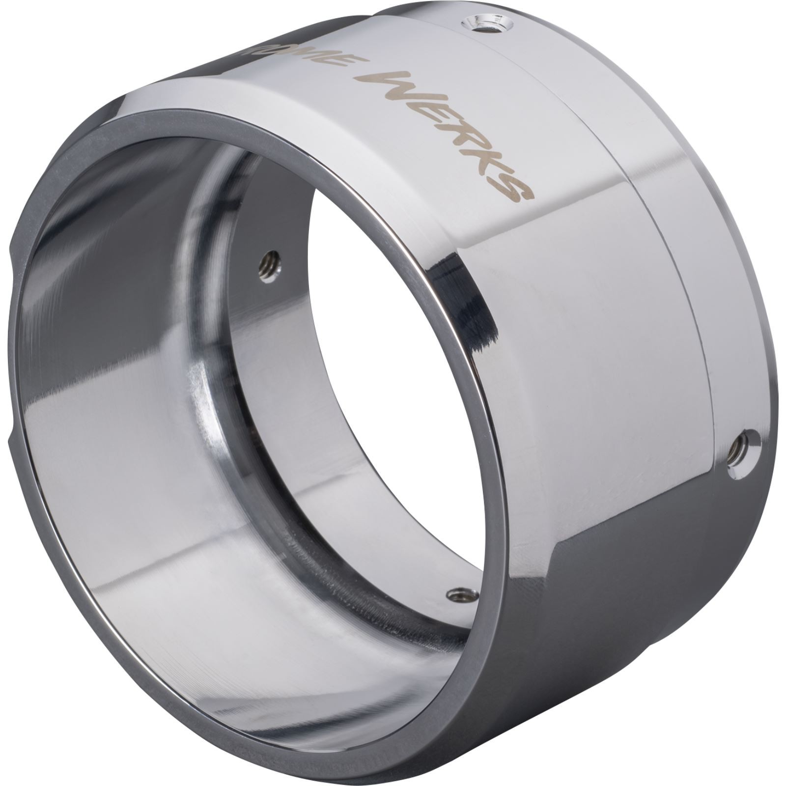 Khrome Werks 4-1/2" Klassic End Cap Tip - Left - Chrome 200758