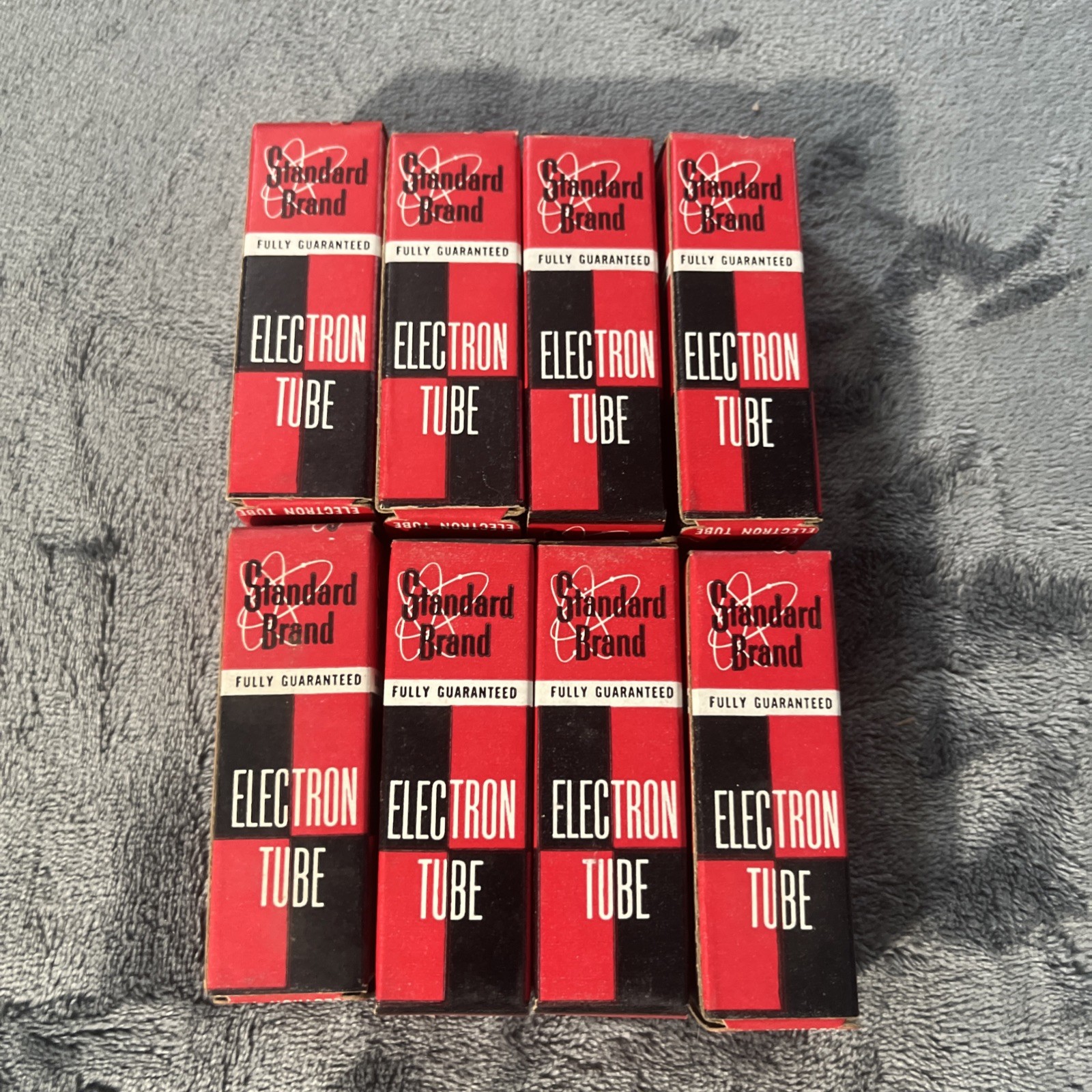LOT 8 6AS6 STANDARD BRAND VACUUM TUBE GUITAR AMP RADIO AUDIO PREAMP PART