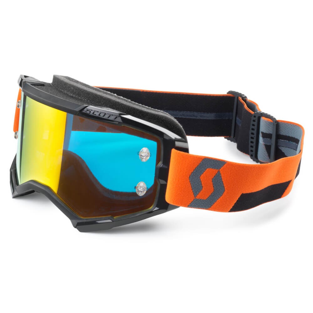 KTM Scott Fury MX Goggles Orange Black Grey Off-Road Motocross Goggles 3PW240014