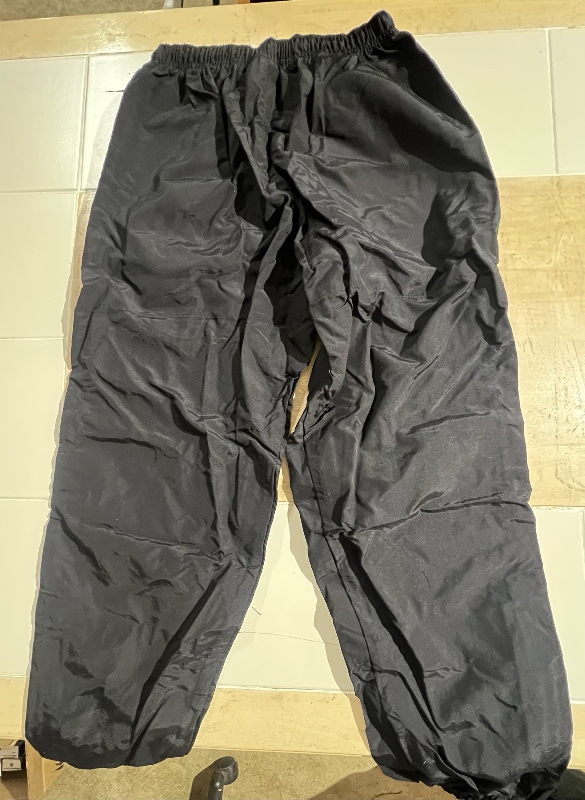 MEDIUM SHORT - US APFU Pants Army Black Gold PT Fitness Pants Unisex Trousers