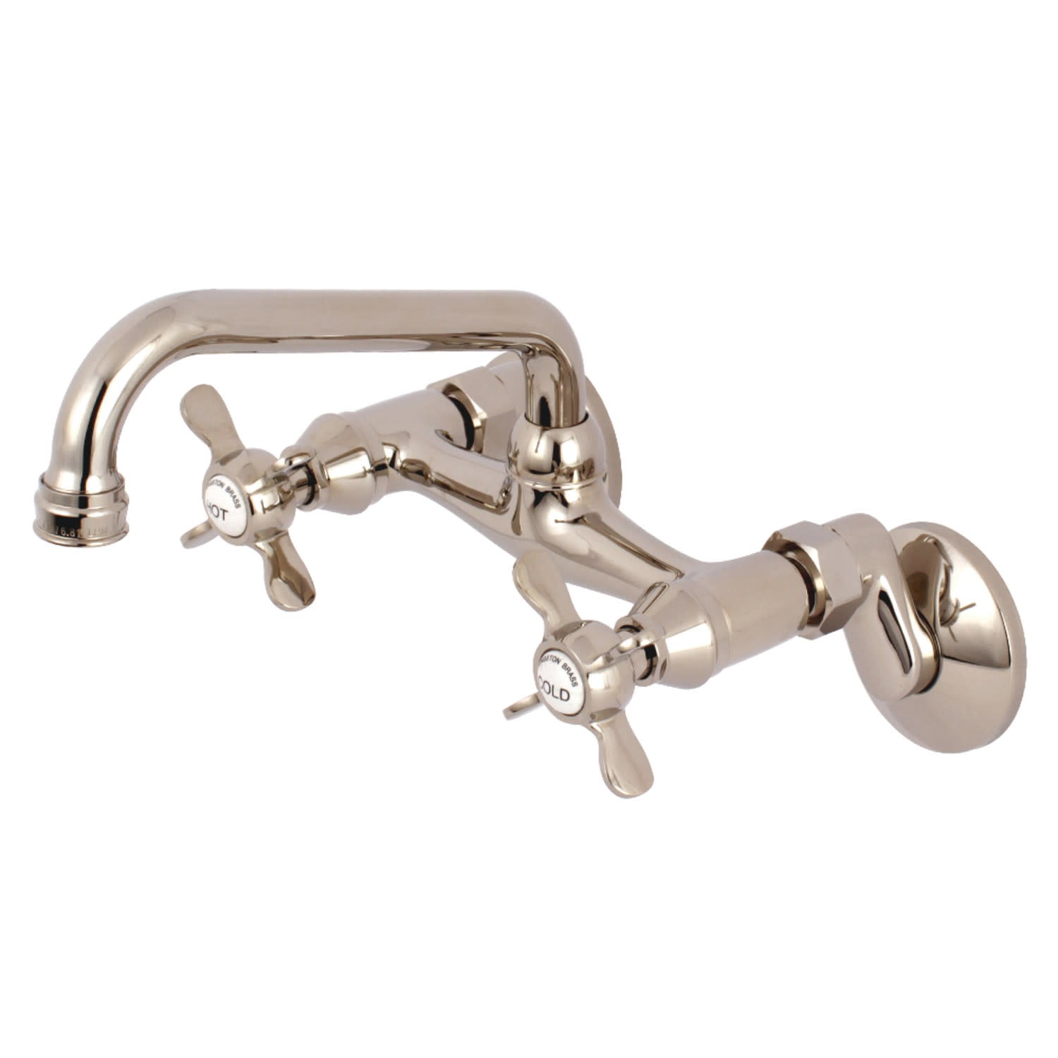 Kingston Brass KS113 Essex 1.8 GPM Widespread Bridge Kitchen - Nickel