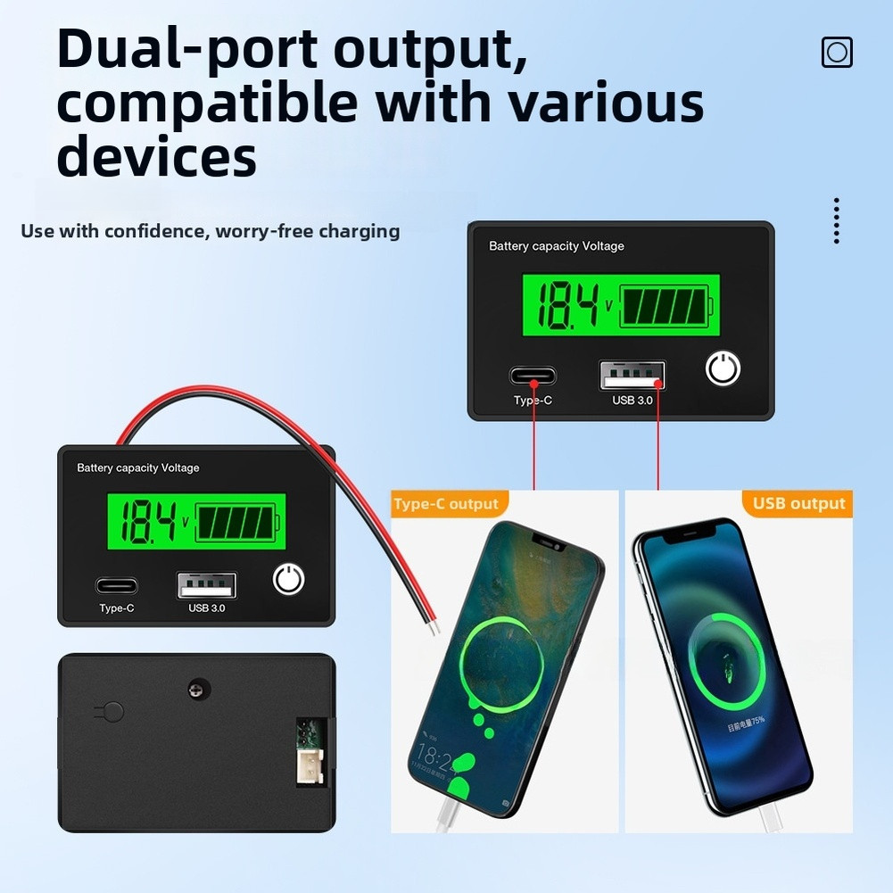 Battery Tester Battery Capacity Fast Detection Battery Capacity Reading