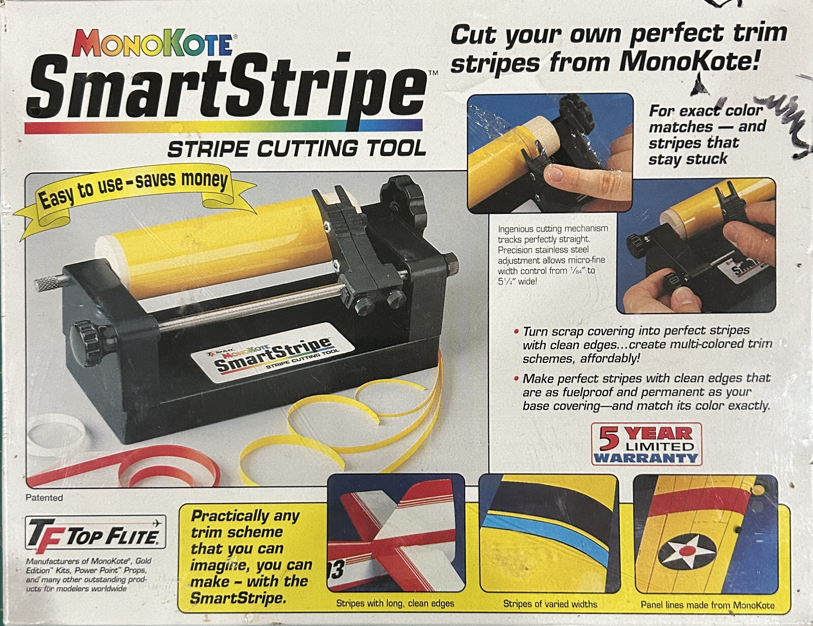 Top Flite SmartStripe Stripe Cutting Tool (New Factory Sealed)