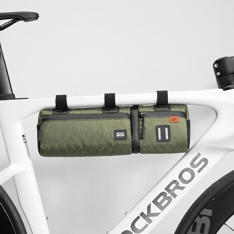 ROCKBROS Bike Front Rear Seat Bag Set 2in1 Large Detachable Waterproof Bike Bags