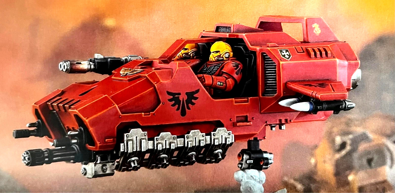 40k Land Speeder from Armageddon box 11th edition Warhammer Space Marines