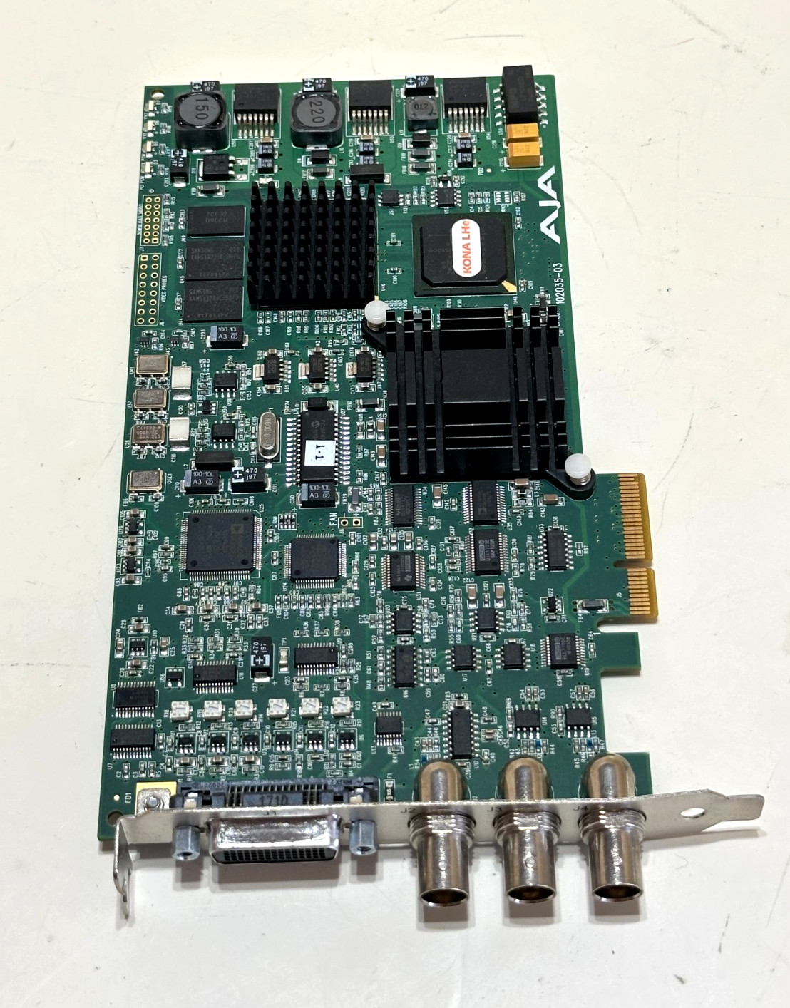 AJA Kona LHe PCIe HD/SD-SDI Video Capture Playback Card/Broadcast Editing - BX32