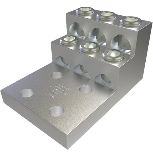 6-PORT MULTI-WIRE ALUM PANEL BOARD LUG (Pack of 1)