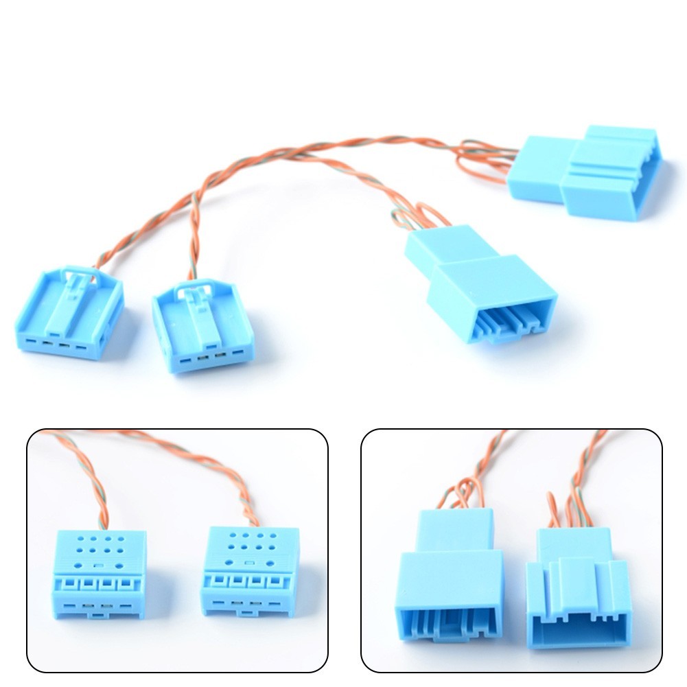 Plastic & Copper Wire Core Car Subwoofer Wiring Harness for Speakers