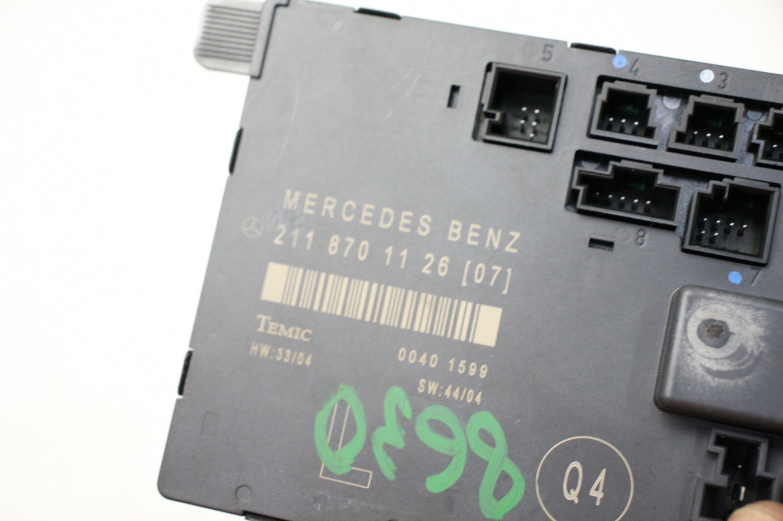 2006-2009 MERCEDES W211 E350 E63 E500 E550 FRONT LEFT DOOR CONTROL MODULE OEM52A