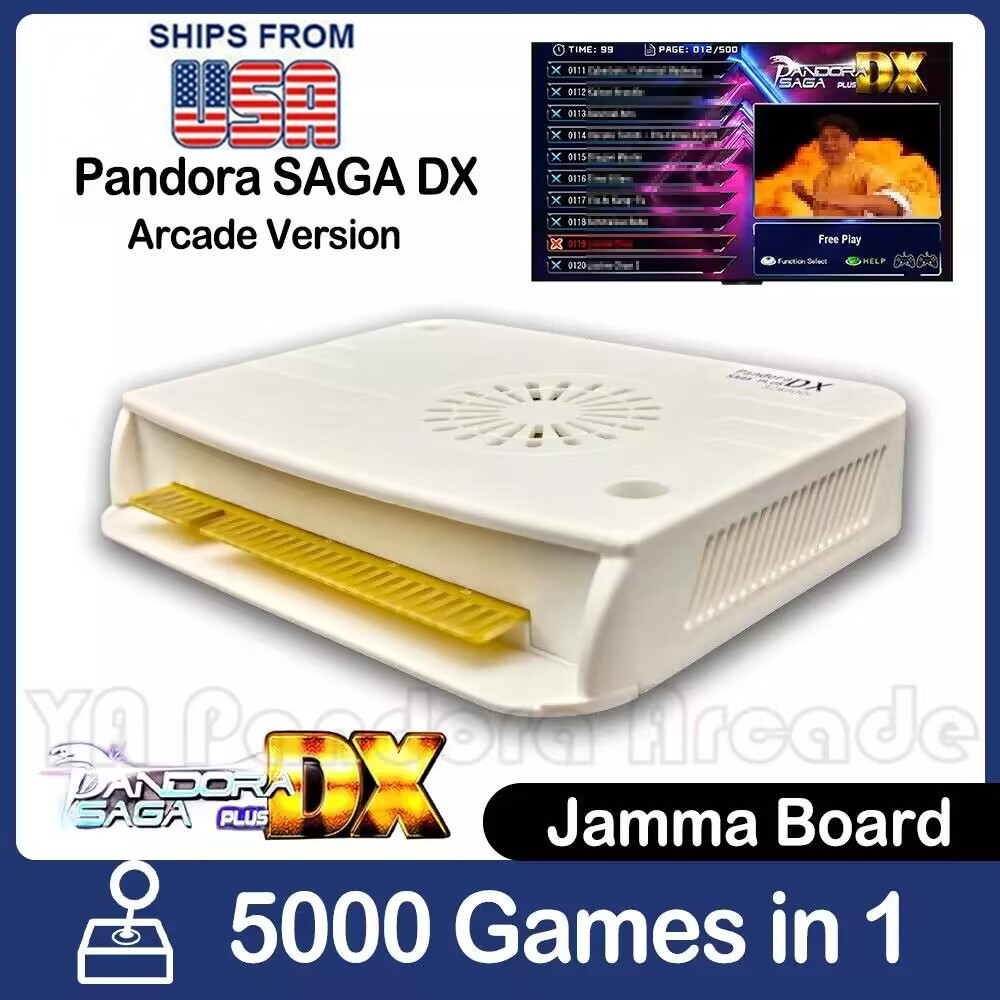 PANDORA BOX DX SAGA Special 5000 IN 1 ARCADE JAMMA Version PCB Board VGA CGA