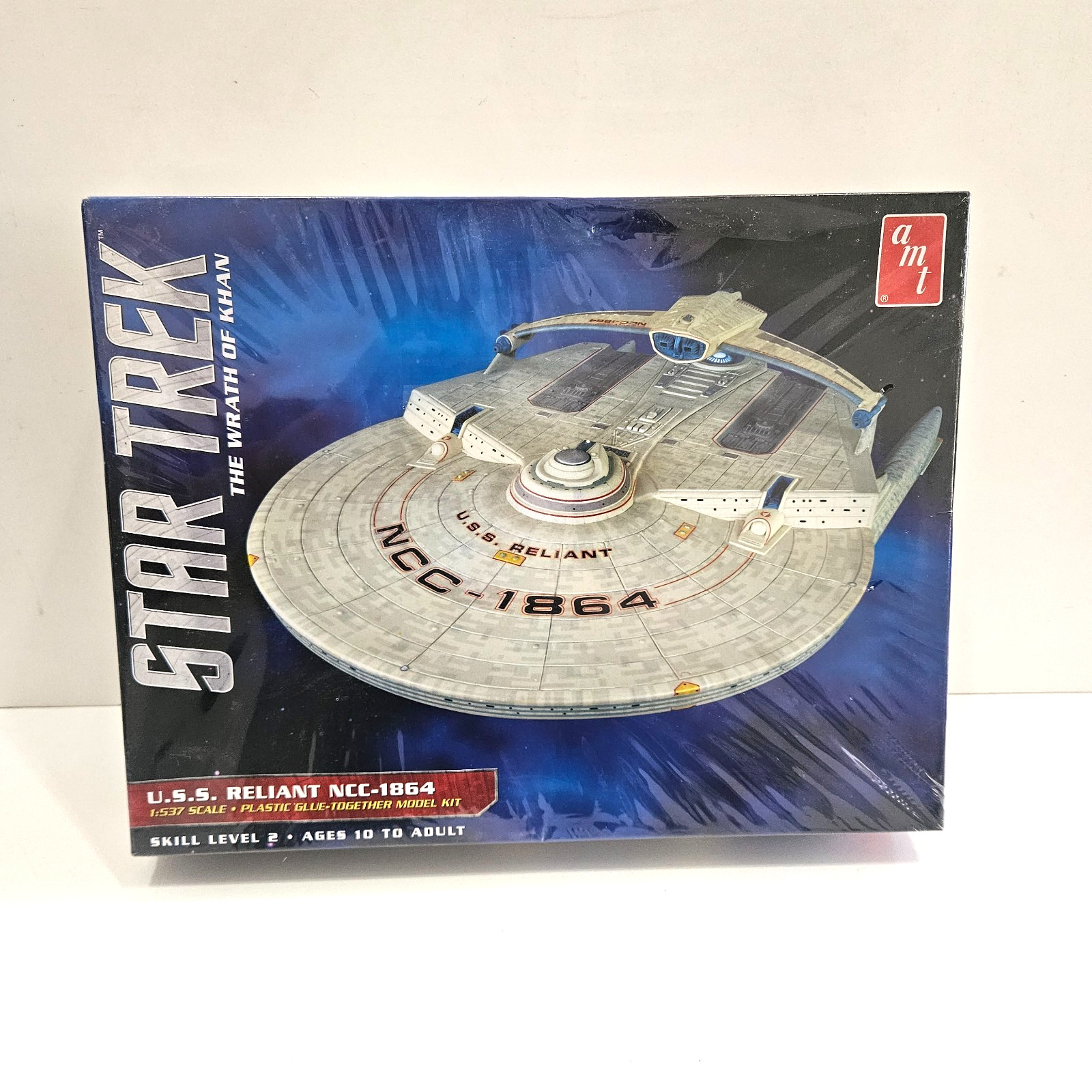 1/537 AMT STAR TREK USS RELIANT NCC-1864 #AMT1036/06 NEW SEALED MODEL