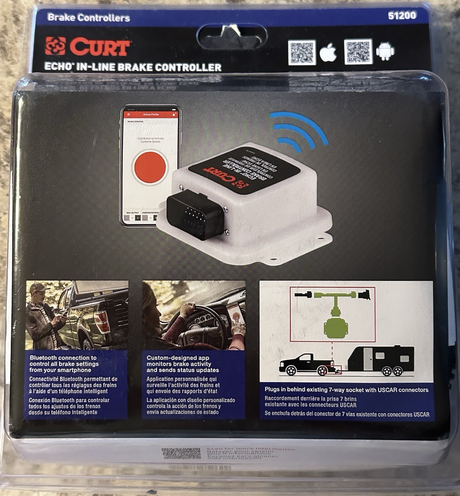 Trailer Brake Control Curt Manufacturing 51200