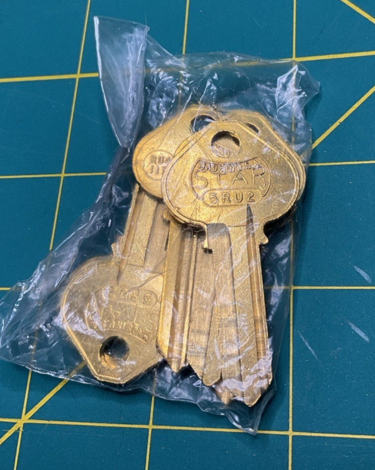STAR Brand 5RU2  key blank       set of 6