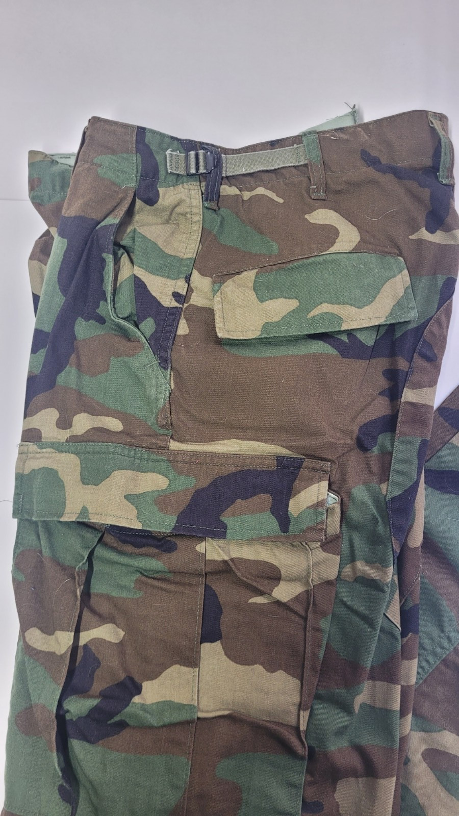Woodland Camouflage B25 BDU Pants US Army Surplus MEDIUM LONG Propper Int.