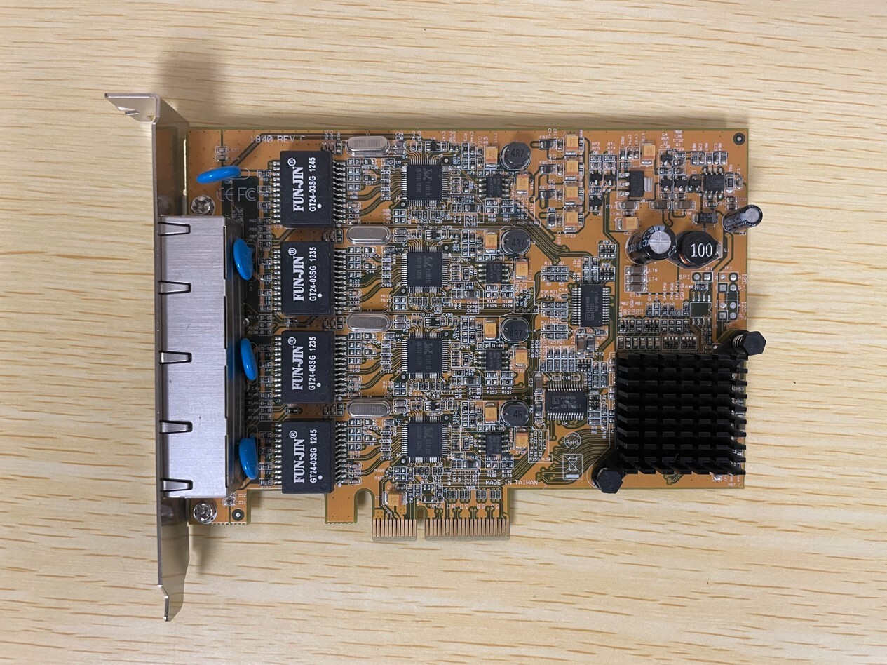 StarTech PCI-E Quad Port Gigabit Ethernet Controller Card ST1000SPEX4