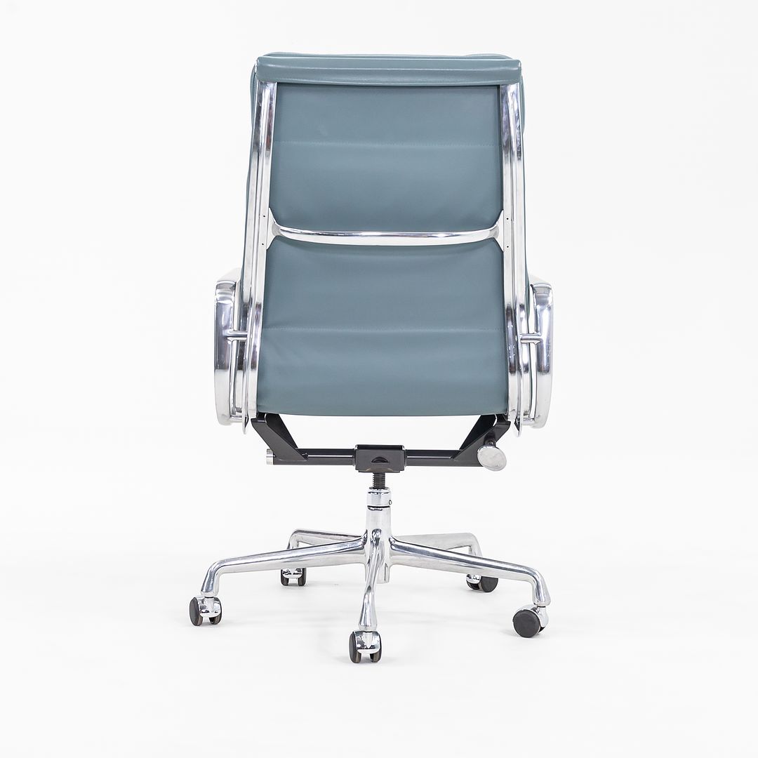 2005 Herman Miller Eames Soft Pad Executive Desk Chair in Blue Leather 15x Avail