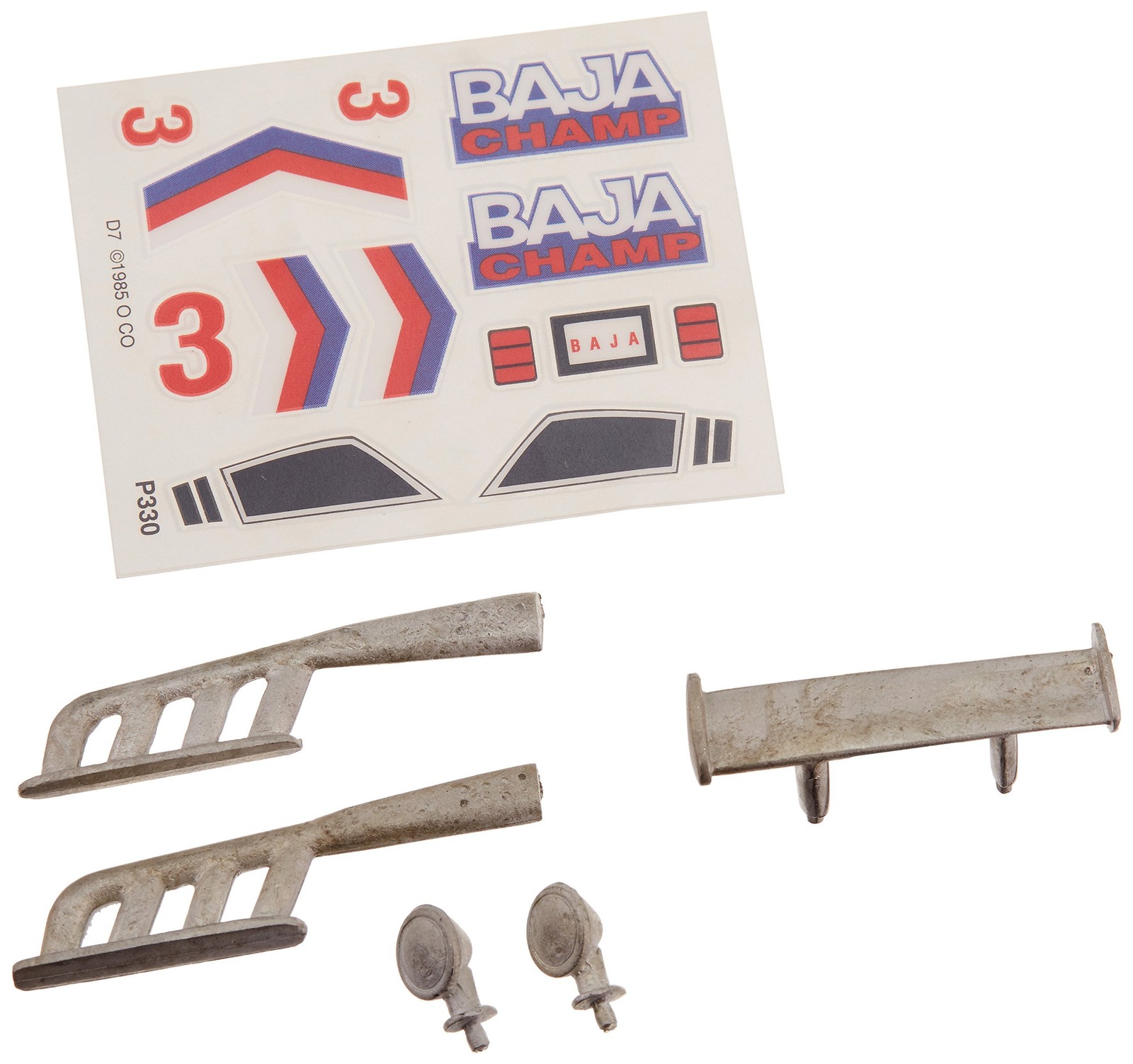 Woodland Scenics Plastic Pine Car Derby Custom Parts-Baja Champ