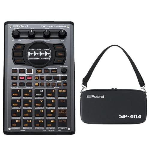 ROLAND SP-404MKII Sampler & Genuine CB-404 Carrying Case Set Bundle Japan New