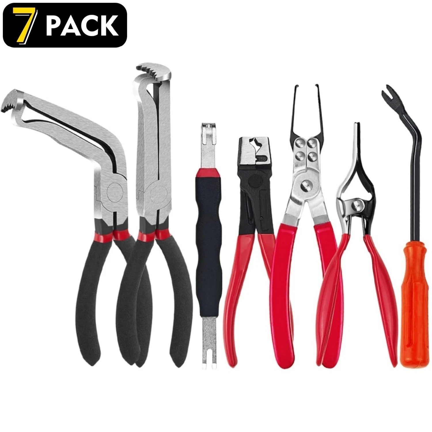 7 Piece Auto Electrical Disconnect Pliers Connector & Terminal Removal Tool Auto