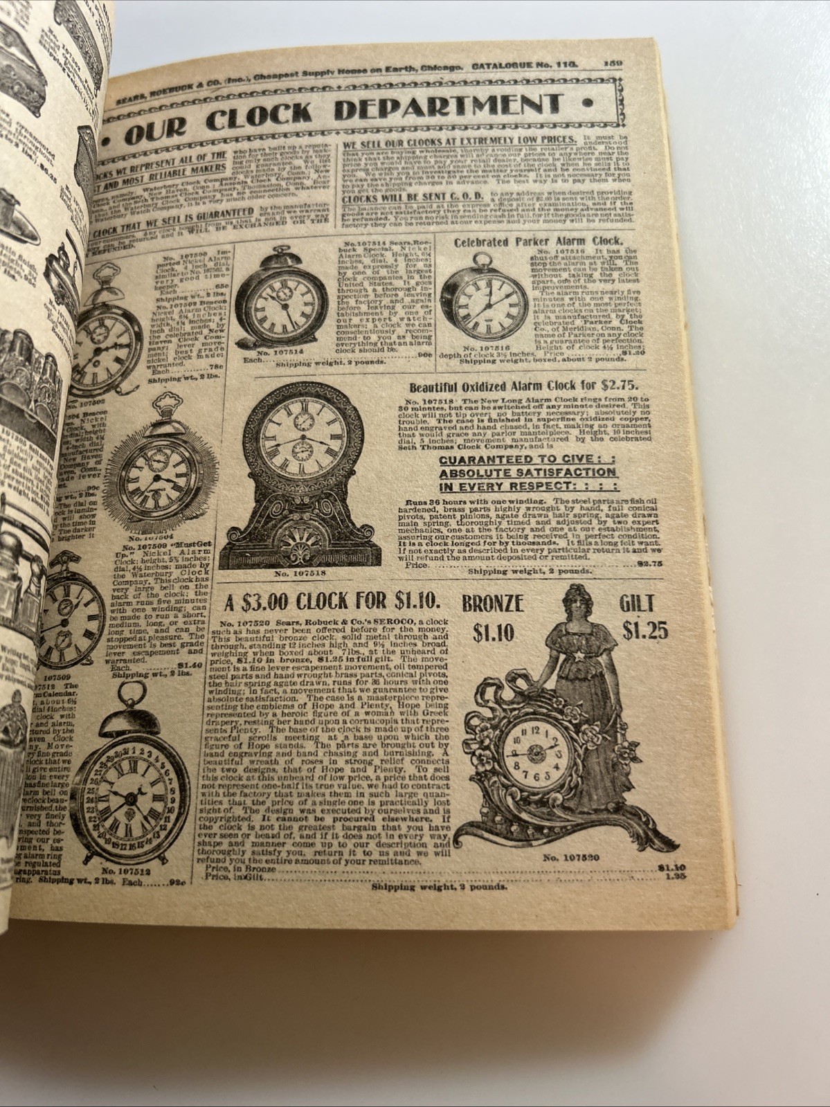 Vintage Sears Roebuck and Co. Fall 1900 Consumers Guide Catalog 1970 2903