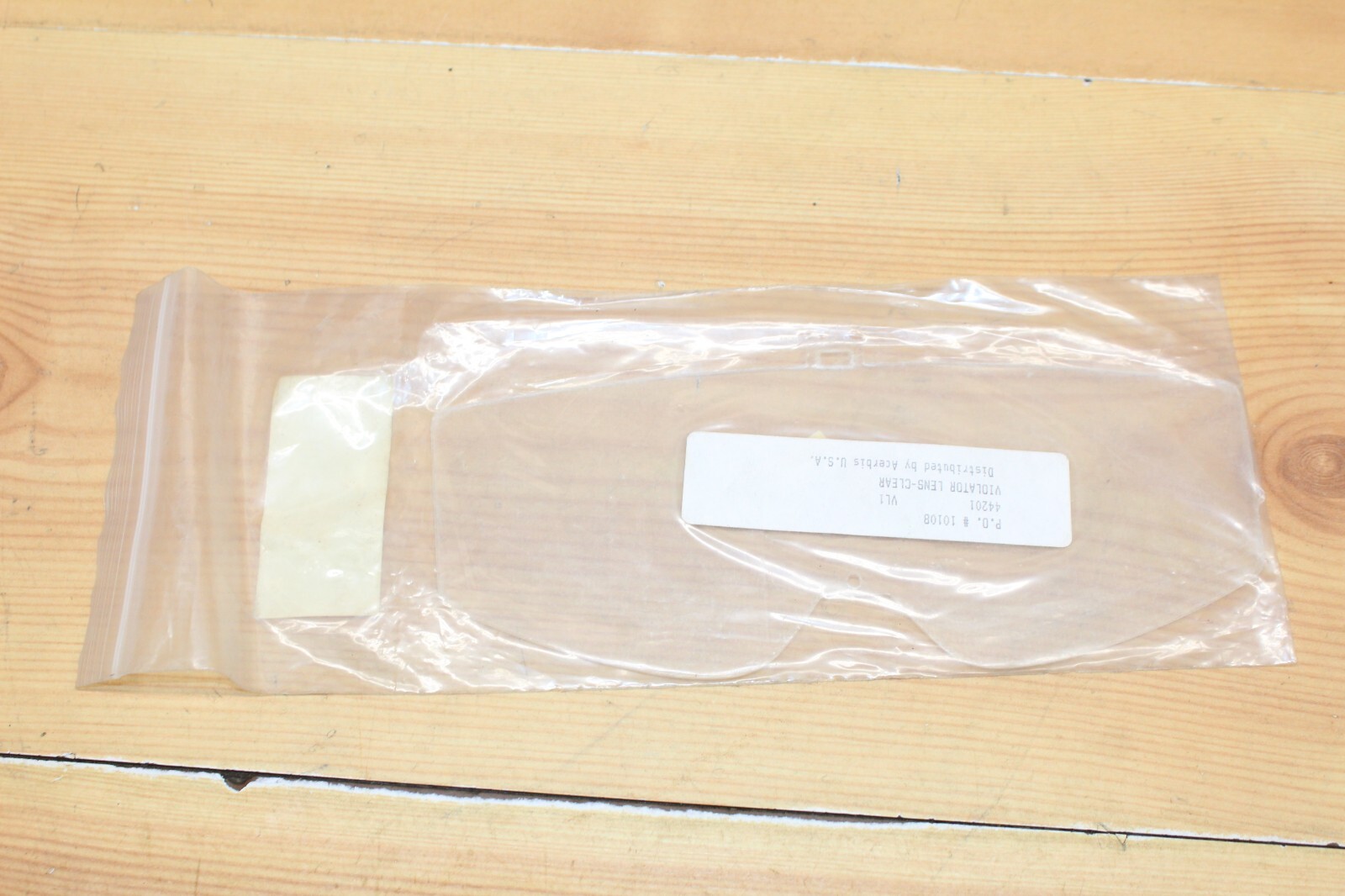Smith VL1 Violator Goggle Lexan Clear Lens NEW NOS Vintage AMA MX Motocross