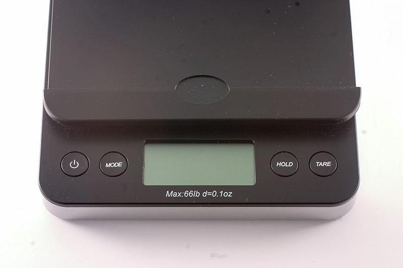 Saga Mercury BASIC Digital Postal Scale w/ Hold, Tare, Auto-Off, AC Adapter
